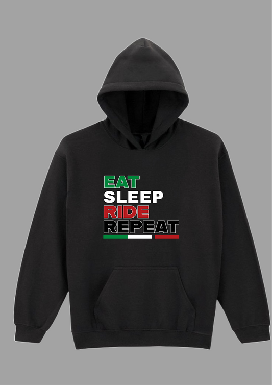 Eat Sleep Ride Repeat Hoodie