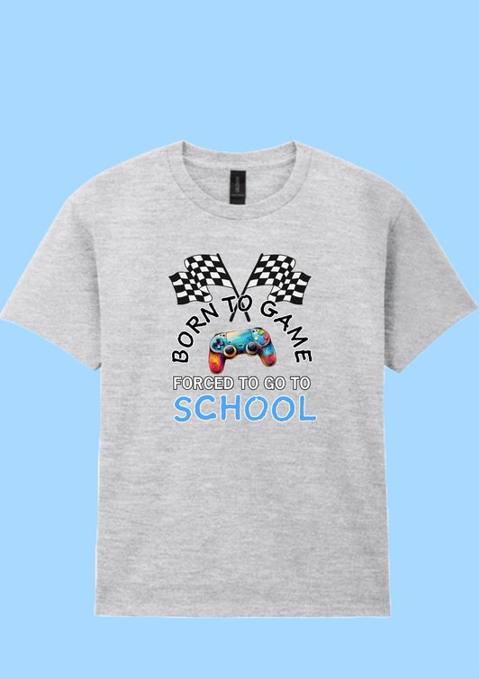 Kids Born to game T-shirt