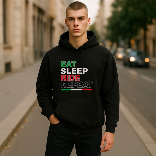 Eat Sleep Ride Repeat Hoodie